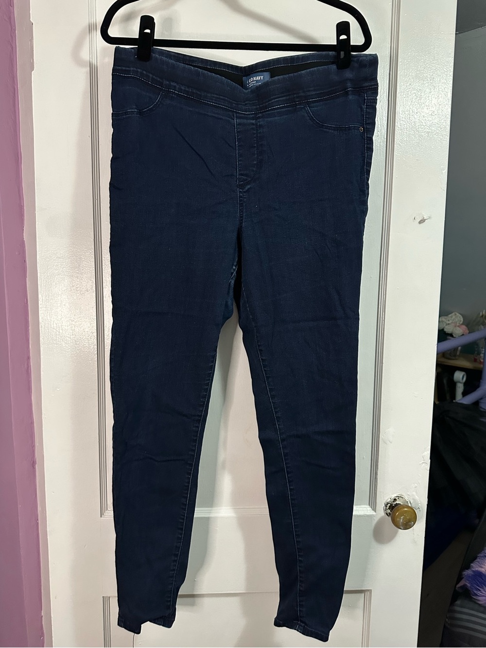 Old Navy RockStar Mid-rise elastic waist jegging